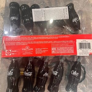 Coca-Cola Bottle String Lights Brand New